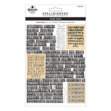 Spellbinders Keepsake Studio - Noted Details Rub-Ons by Esther Glas