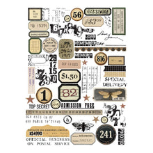 Spellbinders Keepsake Studio - Noted Details Rub-Ons by Esther Glas