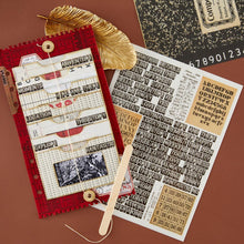 Spellbinders Keepsake Studio - Noted Details Rub-Ons by Esther Glas
