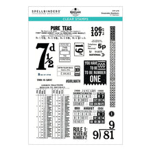 Spellbinders Keepsake Studio - Keepsake Numbers Clear Stamp Set by Esther Glas