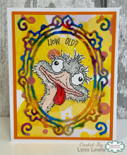 Woodware A6 Clear Stamp Set - Crazy Bird