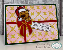 Woodware 6 x 6 Stencil - Quilted