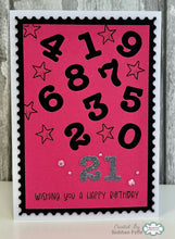 Woodware Craft Dies - A6 Numbers