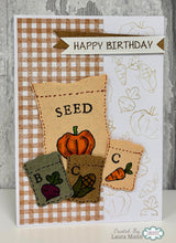 Woodware Craft Dies - Seed Packet