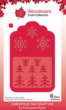 Woodware Craft Dies - Christmas Tag