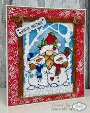 Woodware 8 x 8 Paper Pad - Magical Christmas