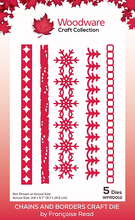 Woodware Craft Dies - Chains and Borders