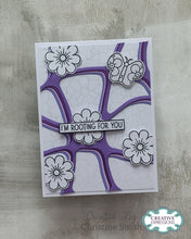 Woodware Die Set - Doodle Grid One