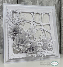 Woodware Die Set - Doodle Grid Two