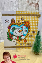 Woodware 8 x 8 Paper Pad - Jolly Christmas