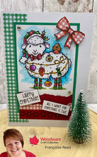 Woodware 8 x 8 Paper Pad - Jolly Christmas
