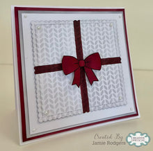Woodware 6 x 6 Stencil - Purl Stitch