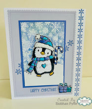 Woodware A6 Clear Stamp Set - Dancing Penguin