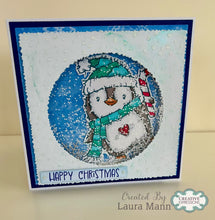 Woodware A6 Clear Stamp Set - Dancing Penguin