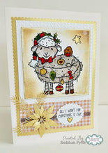 Woodware A6 Clear Stamp Set - Ewe Christmas