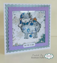 Woodware A6 Clear Stamp Set - Ewe Christmas