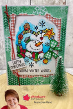 Woodware 8 x 8 Paper Pad - Jolly Christmas
