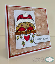 Woodware 8 x 8 Paper Pad - Jolly Christmas