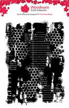 Woodware A6 Clear Stamp Set - Layered Textures