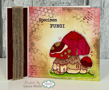 Woodware A5 Clear Stamp Set - Mushrooms