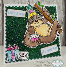 Woodware A6 Clear Stamp Set - Party Animal