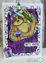Woodware A6 Clear Stamp Set - Party Animal