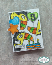 Woodware A6 Clear Stamp Set - Tony Toucan