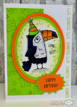 Woodware A6 Clear Stamp Set - Tony Toucan