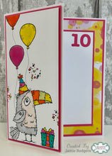 Woodware A6 Clear Stamp Set - Tony Toucan