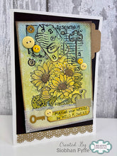 Woodware A6 Clear Stamp - Marguerite