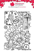 Woodware A6 Clear Stamp - Marguerite