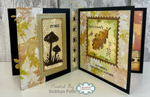 Woodware A7 Clear Stamp Set - Fungi