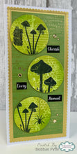 Woodware A7 Clear Stamp Set - Fungi