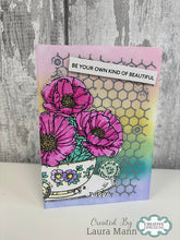 Woodware A6 Clear Stamp - Poppy Cup