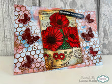 Woodware A6 Clear Stamp - Poppy Cup
