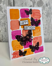 Woodware A6 Clear Stamp Set - Fancy Butterflies