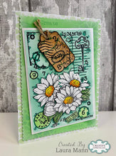 Woodware A6 Clear Stamp - Marguerite