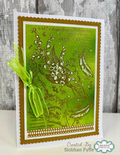 Woodware A6 Clear Stamp - Floral Envelope