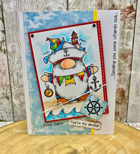 Woodware A6 Clear Stamp Set - Seaside Greetings