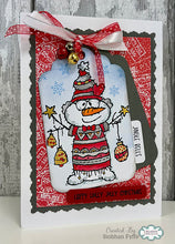 Woodware A6 Clear Stamp Set - Funky Snowman