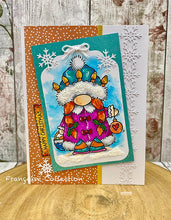 Woodware A6 Clear Stamp Set - Mrs Claus
