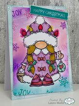 Woodware A6 Clear Stamp Set - Mrs Claus
