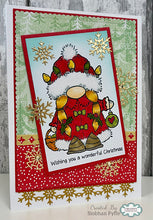 Woodware A6 Clear Stamp Set - Mrs Claus