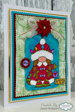 Woodware A6 Clear Stamp Set - Mrs Claus