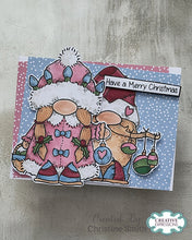 Woodware A6 Clear Stamp Set - Mrs Claus