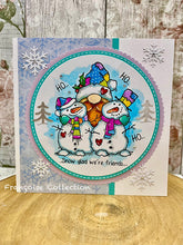 Woodware A6 Clear Stamp Set - Snow Buddies