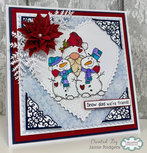 Woodware A6 Clear Stamp Set - Snow Buddies