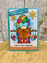 Woodware A6 Clear Stamp Set - Elf Costume