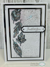Woodware A5 Clear Stamp Set - Leaves