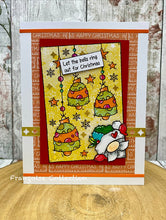 Woodware A6 Clear Stamp Set - Jingle Bells
